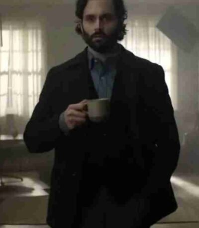 You S04 Penn Badgley Black Suit