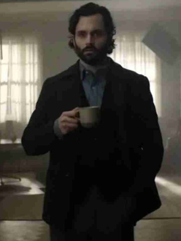 You S04 Penn Badgley Black Suit