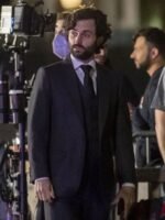 You S04 Penn Badgley Black Suit