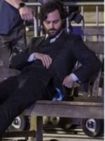 You S04 Penn Badgley Black Suit