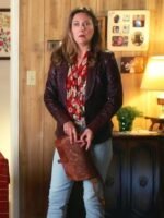 Young Sheldon S04 Mary Cooper Leather Blazer