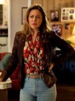 Young Sheldon S04 Mary Cooper Leather Blazer