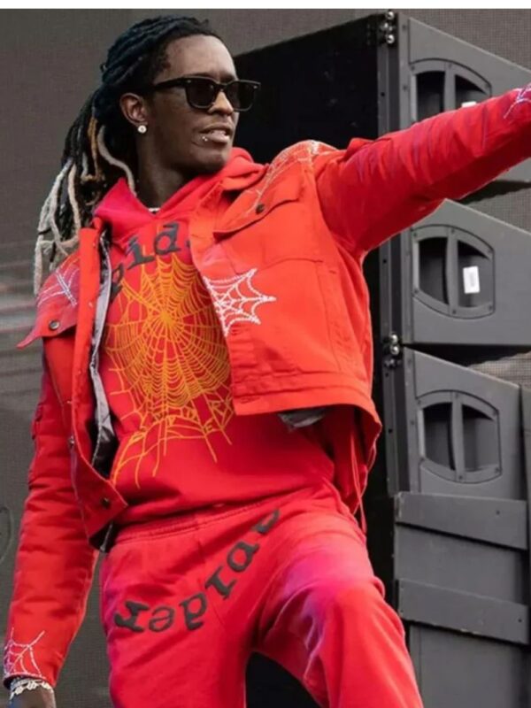 Young Thug Spider Denim Jacket