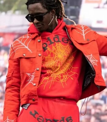 Young Thug Spider Denim Jacket