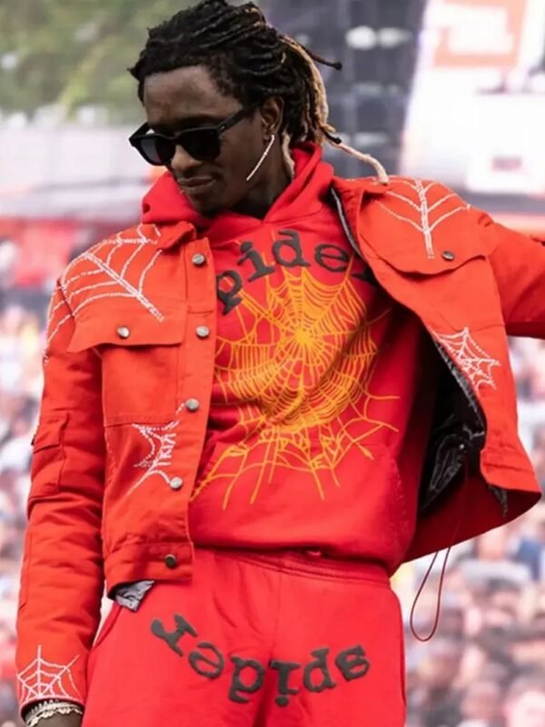 Young Thug Spider Denim Jacket
