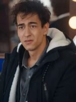 Yusuf Tunca As the Crow Flies Season 2 Black Hooded Jacket