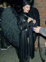 Zara Larsson VEVO’s Event Leather Coat