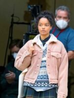 Zoya Lott Gossip Girl 2021 Sherpa Jacket