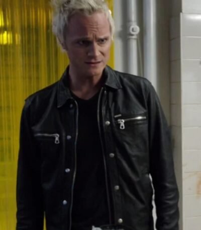 iZombie David Anders Black Leather Jacket