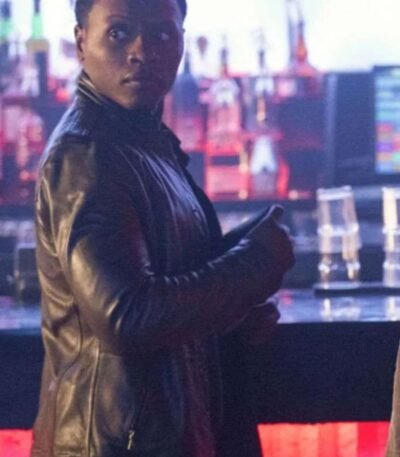 iZombie Malcolm Goodwin Black Leather Jacket