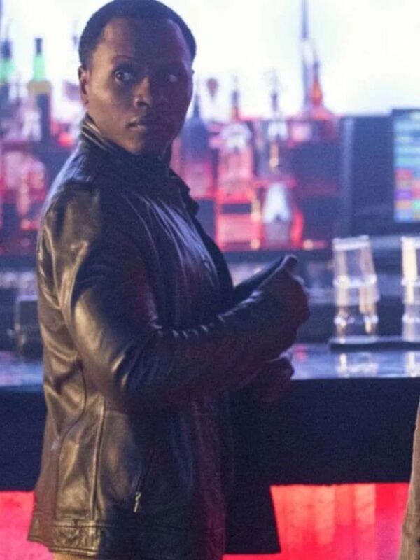 iZombie Malcolm Goodwin Black Leather Jacket