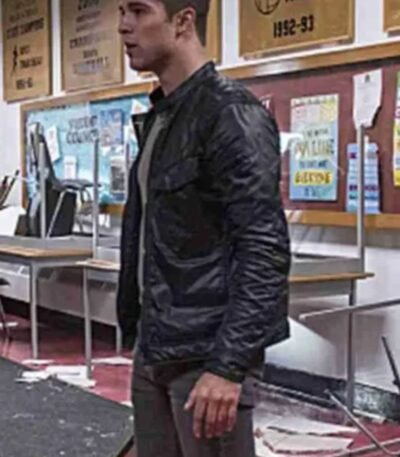 iZombie Markian Tarasiuk Cafe Racer Quilted Leather Jacket