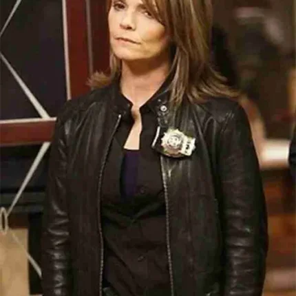 Alex Eames Law And Order Leather Jacket