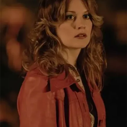 Cara Theobold The Long Shadow Leather Jacket