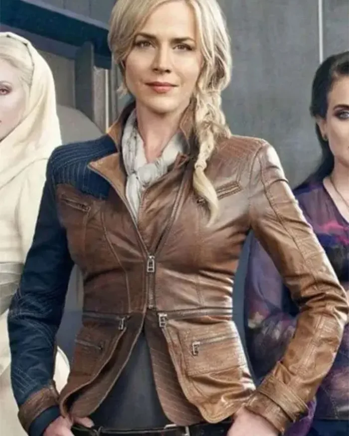 Defiance Julie Benz Real Leather Jacket