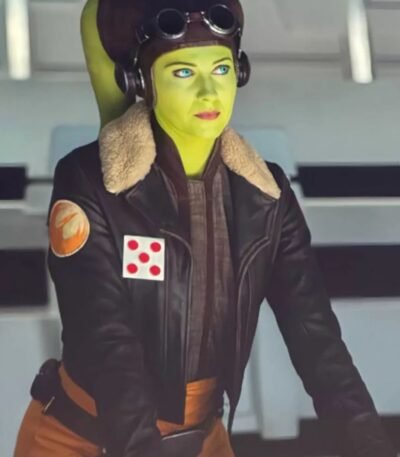 Ahsoka 2023 Hera Syndulla Genuine Fur Brown Jacket