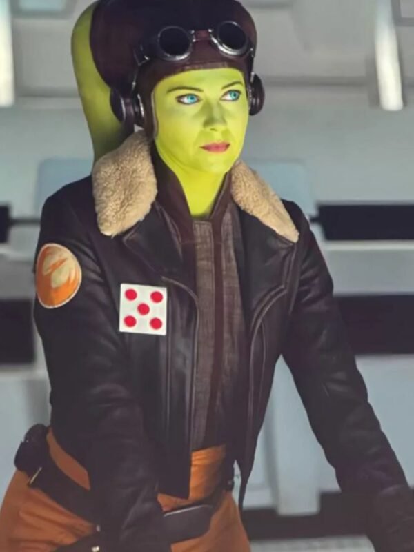 Ahsoka 2023 Hera Syndulla Genuine Fur Brown Jacket