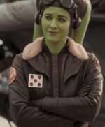 Ahsoka 2023 Hera Syndulla Genuine Fur Brown Jacket