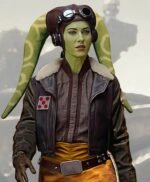 Ahsoka 2023 Hera Syndulla Genuine Fur Brown Jacket