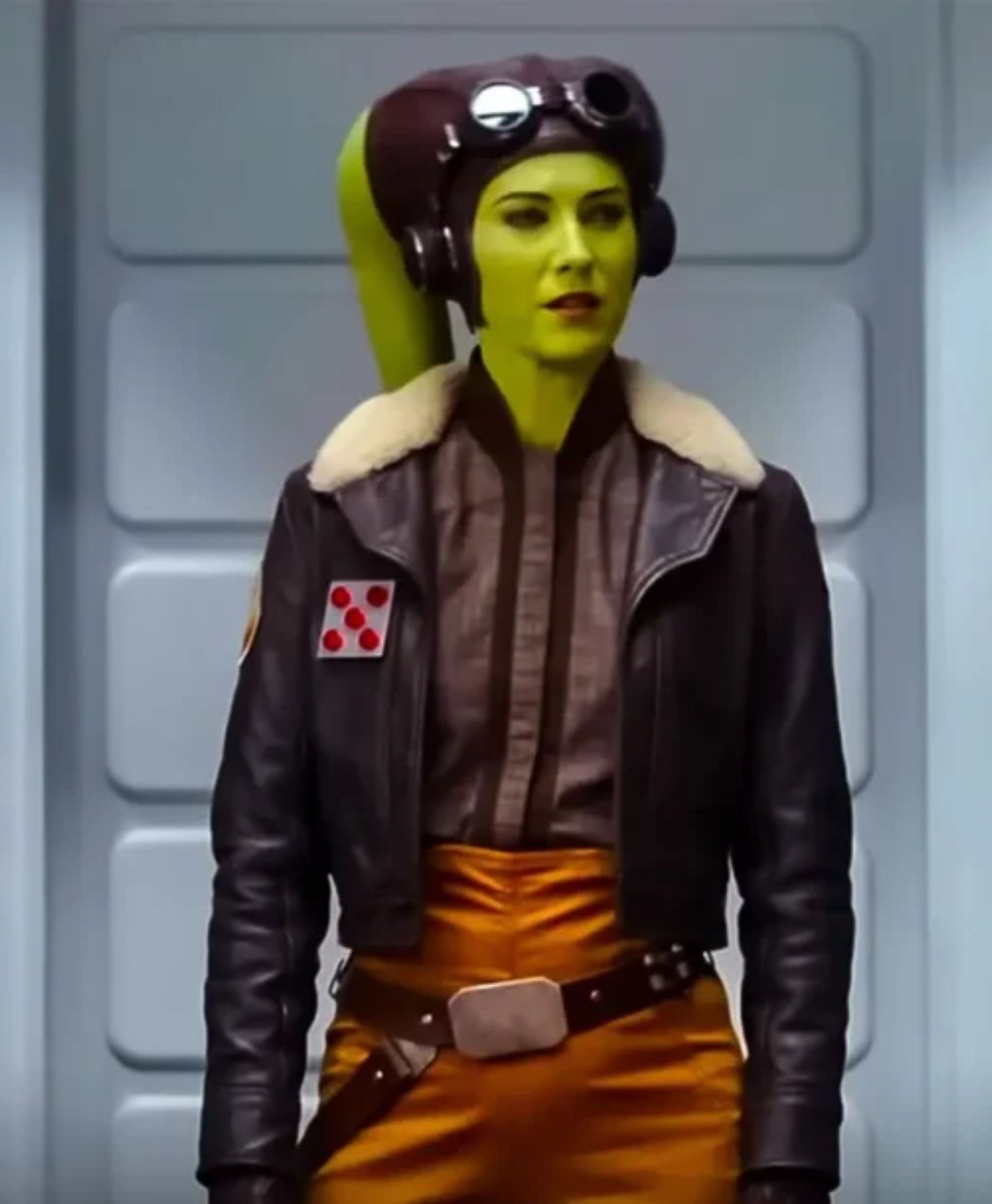 Ahsoka 2023 Hera Syndulla Genuine Fur Brown Jacket Ahsoka 2023 Hera Syndulla Genuine Fur Brown Jacket