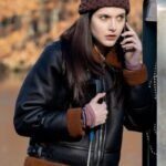 Ainsley Seiger Law and Order SVU Leather Jacket