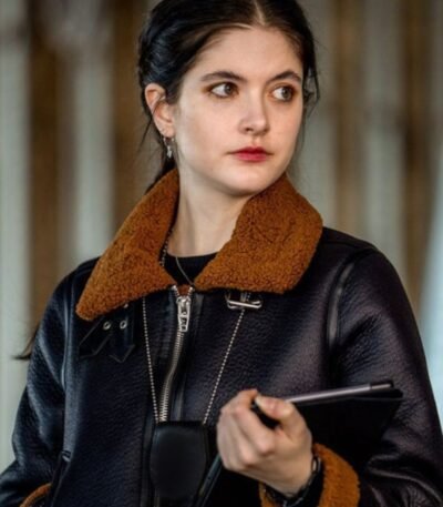 Ainsley Seiger Law and Order SVU Leather Jacket