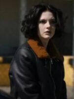 Ainsley Seiger Law and Order SVU Leather Jacket