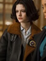 Ainsley Seiger Law and Order SVU Leather Jacket