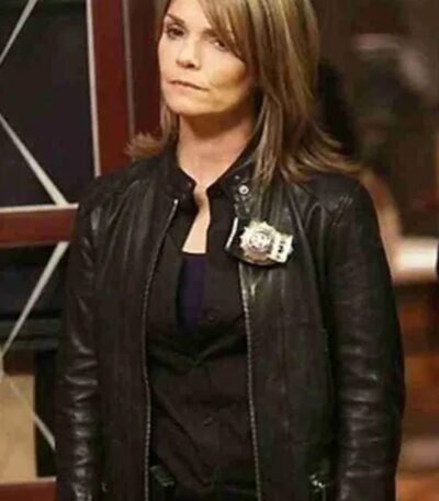 Alex Eames Law And Order Leather Jacket