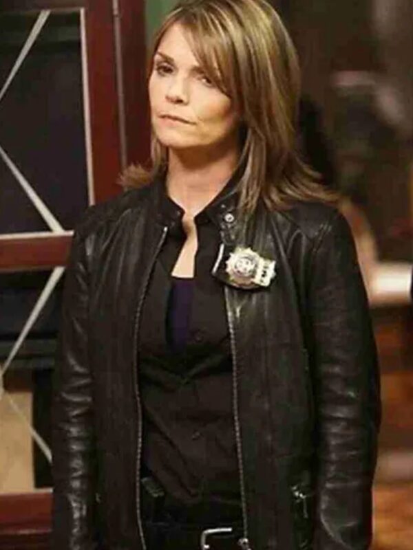 Alex Eames Law And Order Leather Jacket