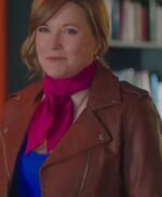 Alexa Crowe My Life Is Murder S03 Brown Leather Jacket
