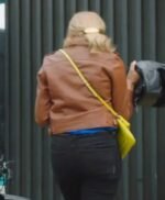 Alexa Crowe My Life Is Murder S03 Brown Leather Jacket