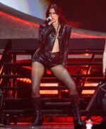 BRIT Awards 2024 Dua Lipa Leather Jacket