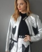 CCXP 2022 Chloe Moretz Silver Jacket