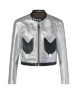 CCXP 2022 Chloe Moretz Silver Jacket