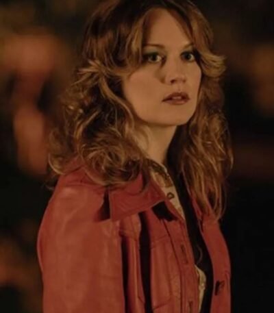 Cara Theobold The Long Shadow Leather Jacket