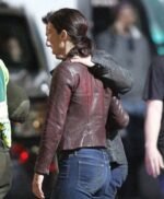 Cobie Smulders Jack Reacher 2 Turner Leather Jacket