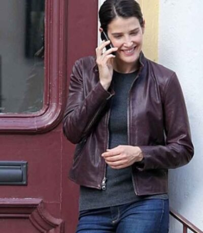 Cobie Smulders Jack Reacher 2 Turner Leather Jacket