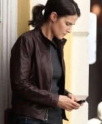 Cobie Smulders Jack Reacher 2 Turner Leather Jacket