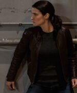 Cobie Smulders Jack Reacher 2 Turner Leather Jacket