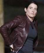 Cobie Smulders Jack Reacher 2 Turner Leather Jacket