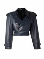 Daniela Melchior’s Saint Laurent Belted Jacket