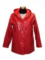 Danielle Campbell Tell Me A Story Red Raincoat