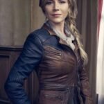 Defiance Julie Benz Real Leather Jacket