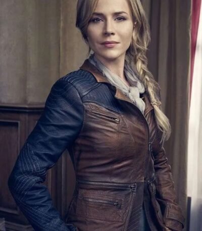 Defiance Julie Benz Real Leather Jacket