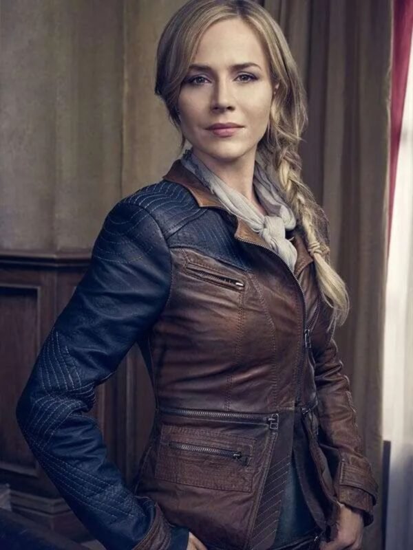 Defiance Julie Benz Real Leather Jacket