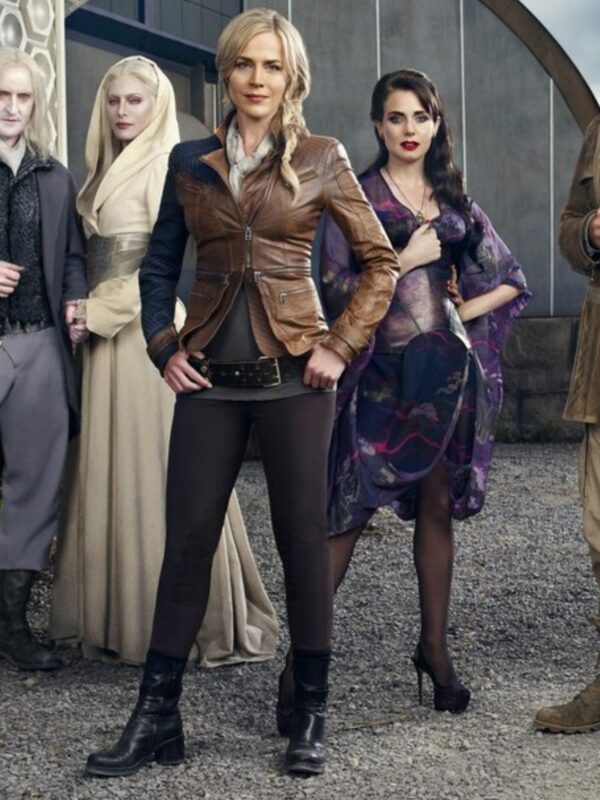 Defiance Julie Benz Real Leather Jacket