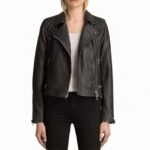 Dominika Egorova Red Sparrow Black Jacket