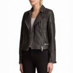 Dominika Egorova Red Sparrow Black Jacket