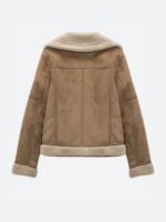 Eloise Mumford Grace Garland Shearling Fur Jacket